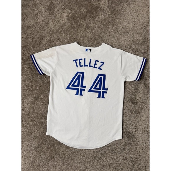 Boys Jersey #44 Rowdy Tellez Toronto Blue Jays MLB Home Jersey Size M 10-12 Year - Picture 1 of 11